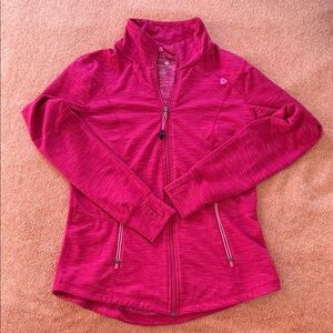 Tangerine Women's Pink Full-Zip Hoodie